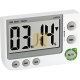 RELOJ AVISADOR DIGITAL 1TIEMPO CON AVISADOR ACÚSTICO Y VISUAL LED