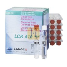 CLORO LIBRE/DIOXIDO DE CLORO cubeta-test rango 0,05-2 ppm 