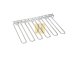 SOPORTE INOX PARED-TECHO PARA 20 COPAS