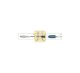 CABLE CON CONECTOR BNC 1 METRO HAMILTON