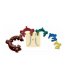 CLIPS PLASTICO ESMERILADO 14/23 AMARILLO