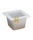 PILETA PORCELANA BLANCA 150 x 150 MM